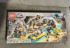 LEGO JURASSIC WORLD -- T. REX VS. DINO-MECH BATTLE BRAND NEW SEALED SET 75938 picture