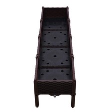 Outdoor Elevated Raised Garden Bed Planter Box with Legs for Vegetable/Flower picture