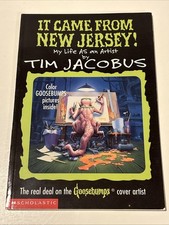 It Came from New Jersey My Life As an Artist by Tim Jacobus PB RARE Goosebumps picture