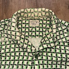 Vtg 50s 60s Paddle and Saddle Sanforized Shirt Rice Stix MCM Camp Mens Medium picture
