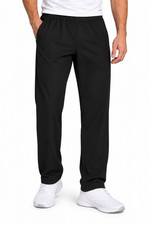 Skora Men's Active Quick Dry Taper Fit Jogger Pants - 051422 - Black- NWT picture