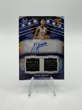 2025-26 Bowman U Best Nate Ament RC Shimmer Refractor Landry Tag Patch AUTO #/2 picture
