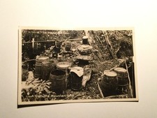 Vintage Photo Postcard Genuine Mountain Still Moonshine RPPC Jellico TN Posted picture
