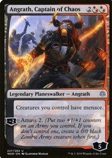 X 1 Angrath, Captain of Chaos NM 227 WAR War Of The Spark MTG Magic picture