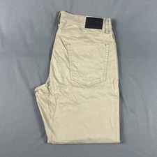 Lucky Brand Pants 410 Athletic Straight 36 x 30 Sandstone Khaki Cotton MSRP $99 picture