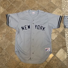 New York Yankees Whitey Ford Authentic Rawlings Jersey 48 XL New  picture