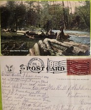 Title: Vintage 1913 Real Photo Postcard Railroad Ave Farnumsville MA Mass Woonso picture