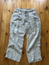 Quince 100% European Linen Wide Leg Pants in Flax medium picture