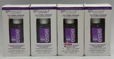 4PK Essie No Chips Ahead Top Coat ~ 0.46 FL OZ EACH ~ FAST SHIPPING ~ NEW picture