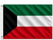 The Flag Company Kuwait Flag ,Unique Design, 3x5 Ft/90x150 cm size,Made In Asia picture