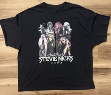 2024 Stevie Nicks Double Sided Tour Shirt Size 3X  Dates Fleetwood Mac Black picture