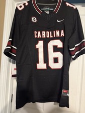 South Carolina Gamecock #16 Sellers Black size Large Jersey picture