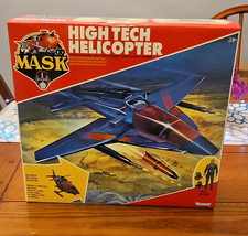 Kenner M.A.S.K. High Tech Helicopter Military Vehicle Set w/ Figure DS140026 picture