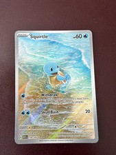 Pokemon TCG Squirtle 170/165 SV: Scarlet & Violet 151 IR Holo EN 2023 picture