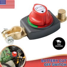 Battery Disconnect & Top Post Kill Switch 12V-48V Heavy Duty Shut Off For Car RV picture
