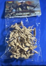 CLASSIC TOY SOLDIERS- AIRFIX & MARX WWII German Toy Soldiers (54MM) 24 in 12 TAN picture