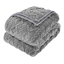 Uimoso Weighted Blanket 20lb 60 x 80 in Queen Size Sherpa Fleece Heavy Blanket picture
