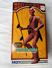 Marx Best of the West Fighting Eagle Movable Warrior Action Figure 11” Manual picture