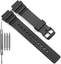 MRW200H Series Watchbands Compatible with Casio MRW-200H Resin Watch Strap picture