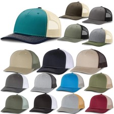 Richardson 112FP Trucker Hat Five Panel Cap Adjustable Split Hat Snapback Cap picture