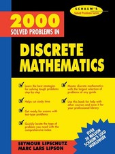 2000 Solved Problems in Discrete Mathematics - paperback Lipschutz, Seymour picture