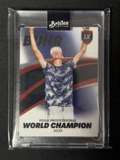 2025 Brixton PDGA World Champion 1x Gannon Buhr Exclusive DGPT Disc Golf Card picture