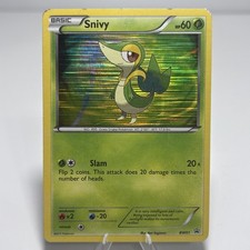 Snivy BW01 NM -Rare Vintage Holo Pokemon Card- Black Star Promo picture