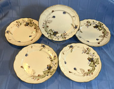Epoch China, Summer Hill Salad Plates, Blackberry 7 5/8