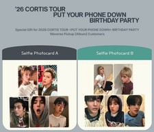 CORTIS 2026 PYPD Birthday Party Selfie Photocard A B Select IN HAND picture