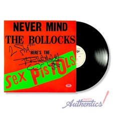 Johnny Rotten Signed Autographed Vinyl LP 