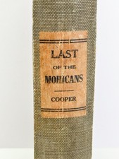 Metropolitan State Hospital Waltham Ma Library Book Last Of The Mohicans 1898 picture