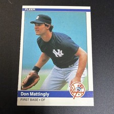 1984 Fleer - Don Mattingly #131 (RC) picture