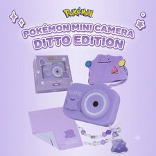 Pokémon Ditto Mini Digital Camera Micro SD Slot Purple Korean Version picture