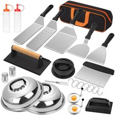 Griddle Accessories Kit, 25PCS Flat Top Grill Accessories Set for Blackstone and picture