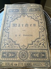 Antique German Hans Christian Andersen Fairy Tales Complete Ed Otto Hendel Halle picture