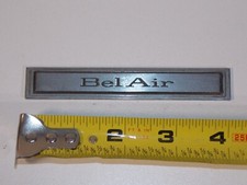 Vtg 1965 66 67 Chevrolet Bel Air Vehicle Interior Dashboard Emblem Badge 3895140 picture