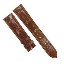 Genuine Patek Philippe Brown Alligator Leather Band 18mm x 14mm picture