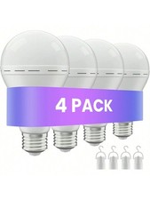 Rechargeable LED Bulb w/Hook,1500mAh,12W,4Pack,Power Failure Light picture