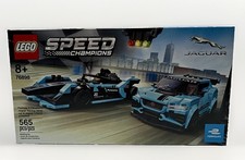 BNIB Retired LEGO Speed Champions 76898 Jaguar Formula E & I-PACE eTROPHY Set picture