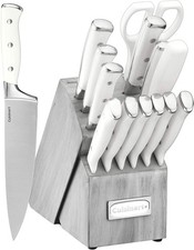 Cuisinart C77WTR-15PG 15-Piece Knife Set w/ Block (Used) picture