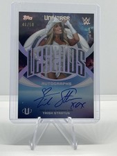 Trish Stratus #’ed /50 2026 Topps Universe WWE LEGENDS AUTO 