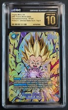 2025 DBS Fusion World Vegeta Mini DA FP-041 Ult Battle Top 8 CGC Pristine 10 picture