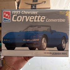 🇺🇸Chevrolet🏁Corvette🇺🇸1995🏁Convertible AMT 1:25 Model Sealed picture