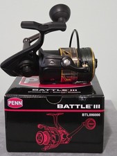 PENN BATTLE III 6000 Fishing Reel Used Condition with Minor Scratches picture