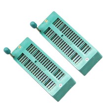 2pcs 40 P 40 Pin ZIF ZIP IC Test Tester DIP Board Socket 240-3345 picture