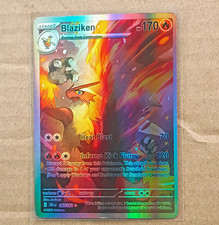 Pokemon TCG Blaziken 192/182 Sv10 Destined Rivals Full Art Holo Illus 170 HP EN picture
