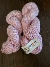 Lot of 2 skeins, pink (4719) Jil Eaton extra fine superwash Peruvian merino yarn picture