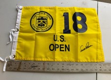 Arnold Palmer Signed 1960 U.S. Open Cherry Hills Golf Flag #18 Autograph Vintage picture