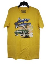 Super Trooper Officer Farva Caricature Mens Medium Funny Cult Film T-shirt NOS picture