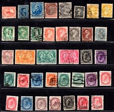 Canada 1859-1902 Collection Of 30 Stamps, Mostly Queen Victoria Sound Copies picture